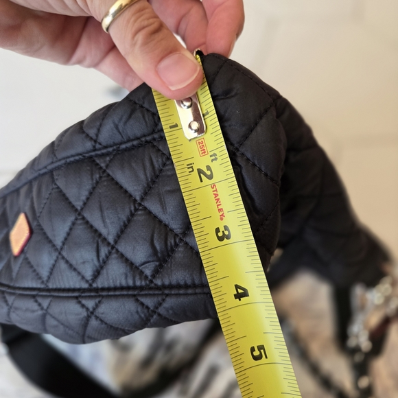MZ Wallace Black Quilted Women's Bag - Picture 7 of 9
